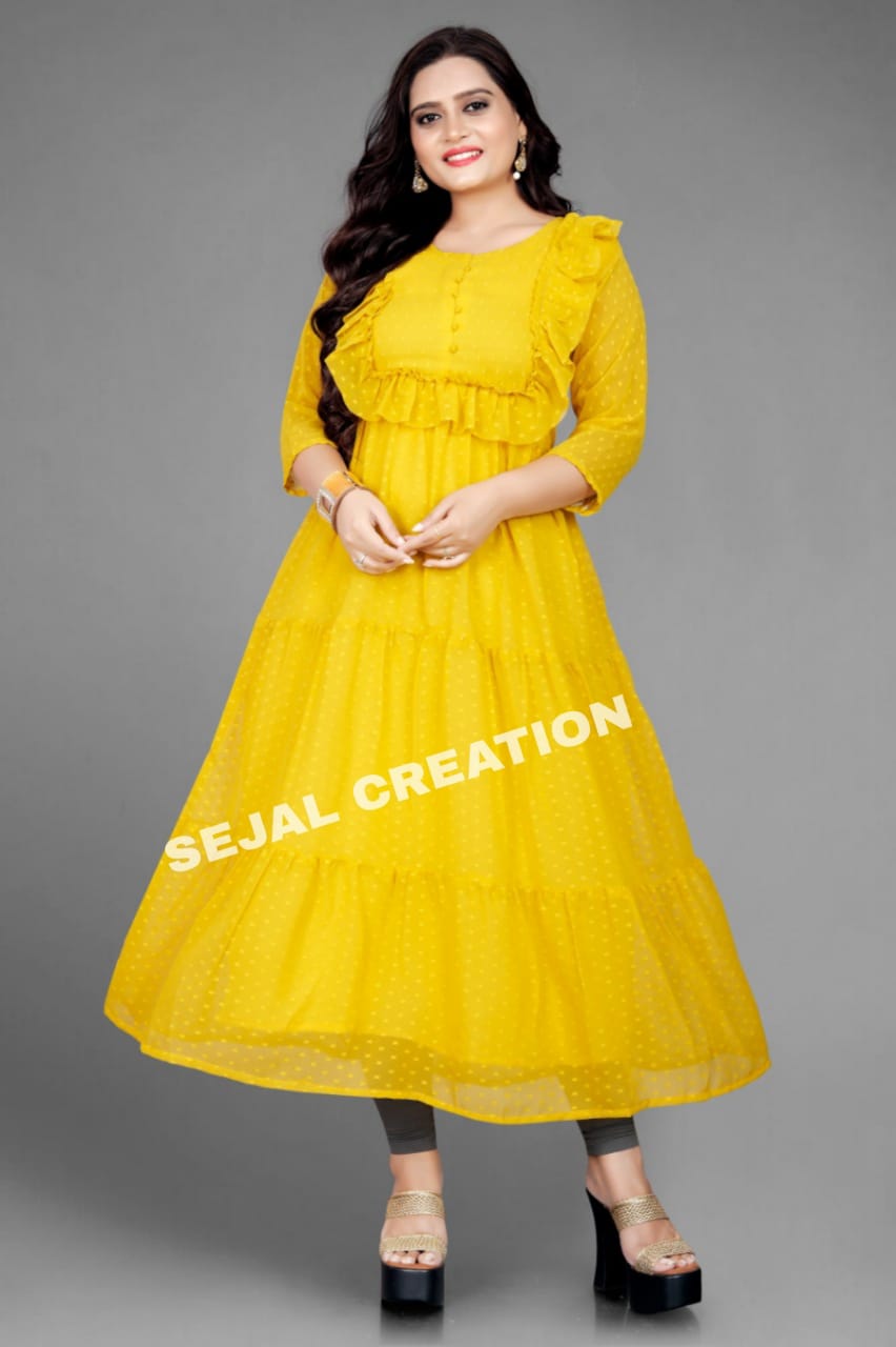 Sejal's Festive Wear Anarkali Kurti 